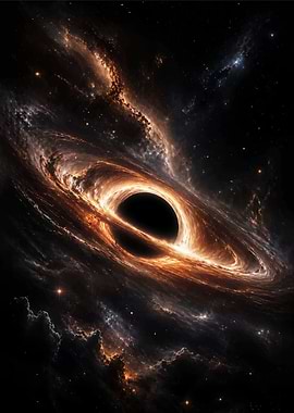 Black Hole in Space