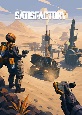 Satisfactory Game Art