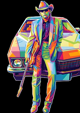 Dwight Yoakam Pop Art