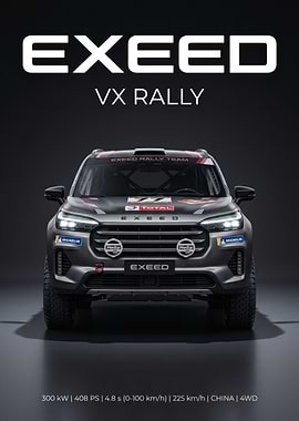 Exeed VX Rally Car