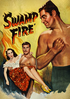 Swamp Fire Movie Poster