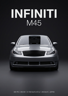 Infiniti M45 Car Advertisement