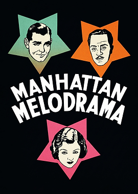 Manhattan Melodrama Movie Poster
