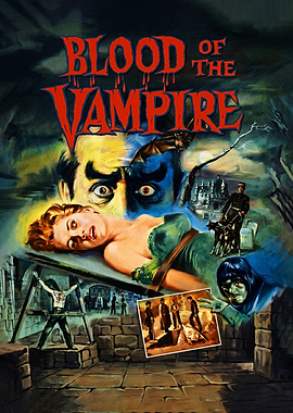 Blood of the Vampire Movie Poster