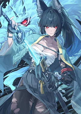 girl with sword