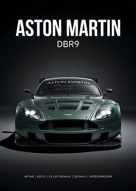 Aston Martin DBR9 Race Car