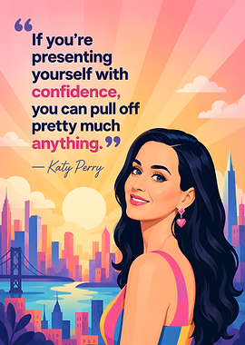Katy Perry quote about confidence