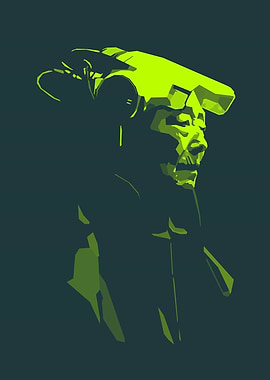 Stylized Dystopian Person