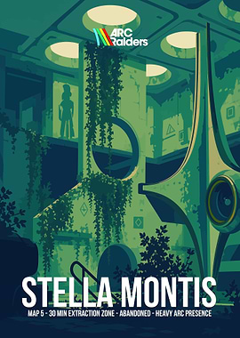 ARC Raiders Stella Montis Map Art