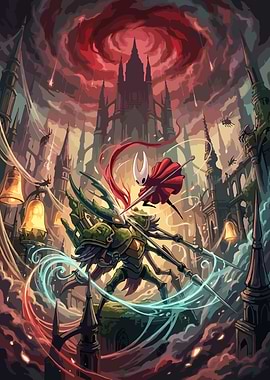 Hornet vs. Massive Insectoid Warrior