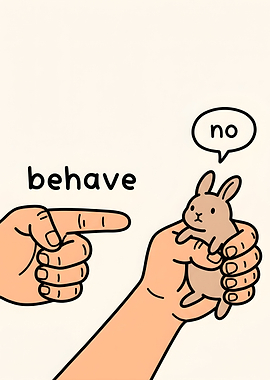 Bunny Says No to Behaving