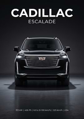 Cadillac Escalade Front View
