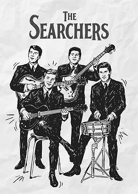 The Searchers Band Sketch