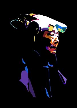 Stylized Futuristic Headgear