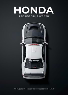Honda Prelude SiR Race Car