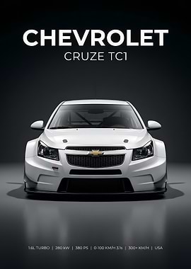 Chevrolet Cruze TC1 Race Car