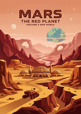 Mars Exploration Poster