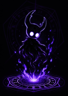 The Knight from Hollow Knight