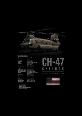 CH-47 Chinook Helicopter Specifications
