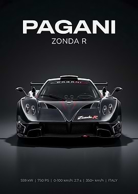 Pagani Zonda R Supercar