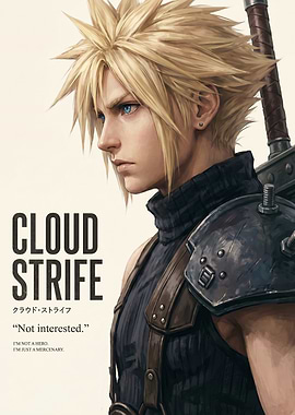 Cloud Strife Portrait