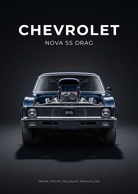 Chevrolet Nova SS Drag Car