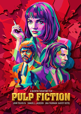 Pulp Fiction Movie Poster