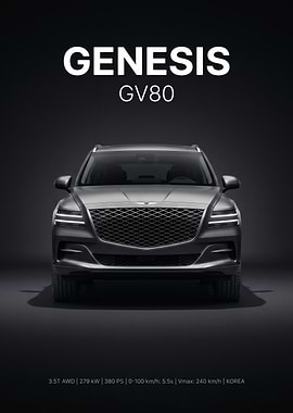 Genesis GV80 Front View