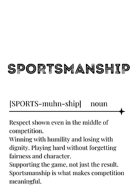 Sportsmanship