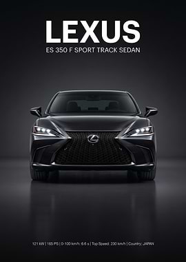 Lexus ES 350 F Sport Track Sedan
