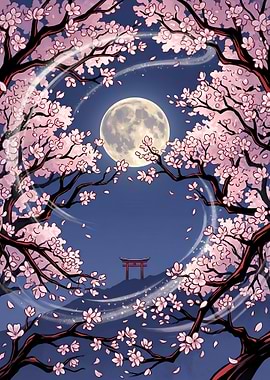 Sakura Night and the Sacred Gate