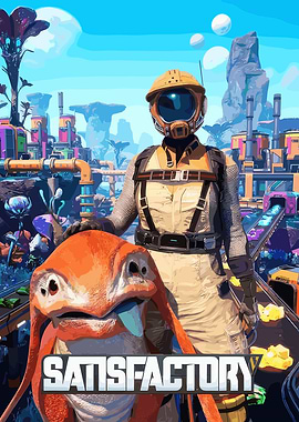 Satisfactory Game Art