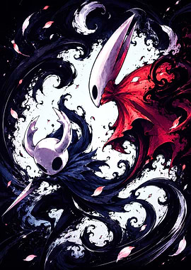 Hollow Knight and Hornet