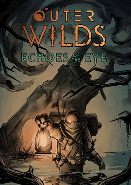 Outer Wilds Echoes of the Eye Art