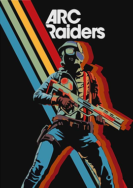 ARC Raiders Soldier with Retro Stripes