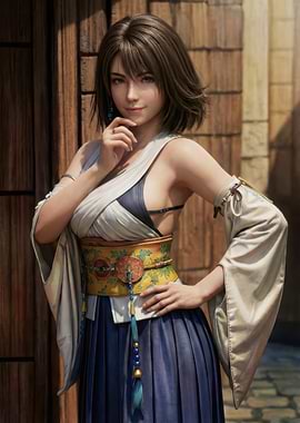 Yuna from Final Fantasy X