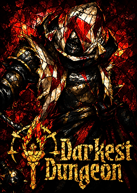 Darkest Dungeon Stained Glass Art