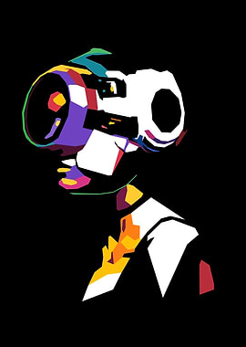 SteampunkCharacter with VR Headset