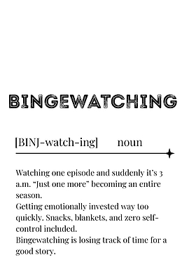 BINGEWATCHING definition
