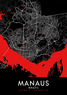 Manaus Dark Map