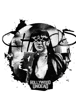 Hollywood Undead Grunge Portrait