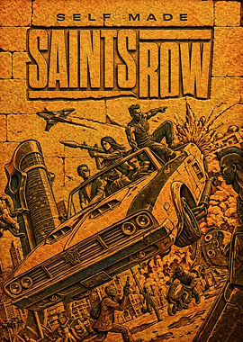 Saints Row Self Made Poster