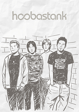 Hoobastank Band Sketch