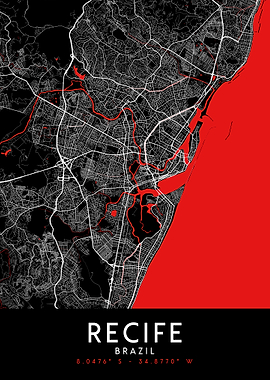Recife Dark Map
