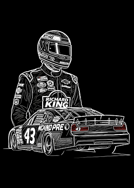Richard Petty 'The King' NASCAR Racer