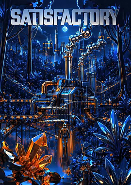 Satisfactory Game Art
