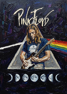 Pink Floyd Dark Side of the Moon Painting