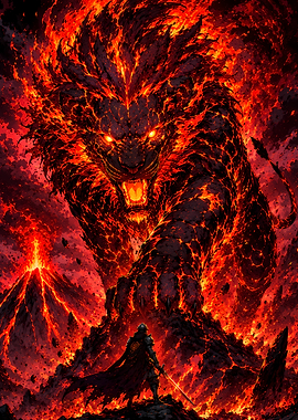 Lava Lion vs Knight