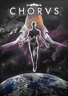 Chorvs Space Angel Over Earth
