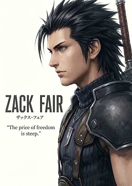 Zack Fair Portrait